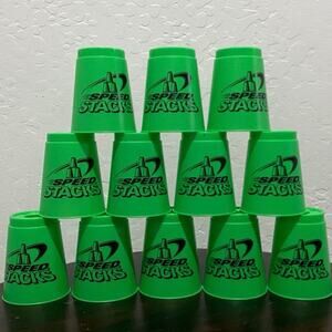 Speed Stacks stacking cups set green